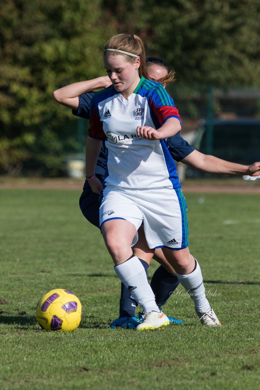 Bild 232 - B-Juniorinnen Krummesser SV - SV Henstedt Ulzburg : Ergebnis: 0:3